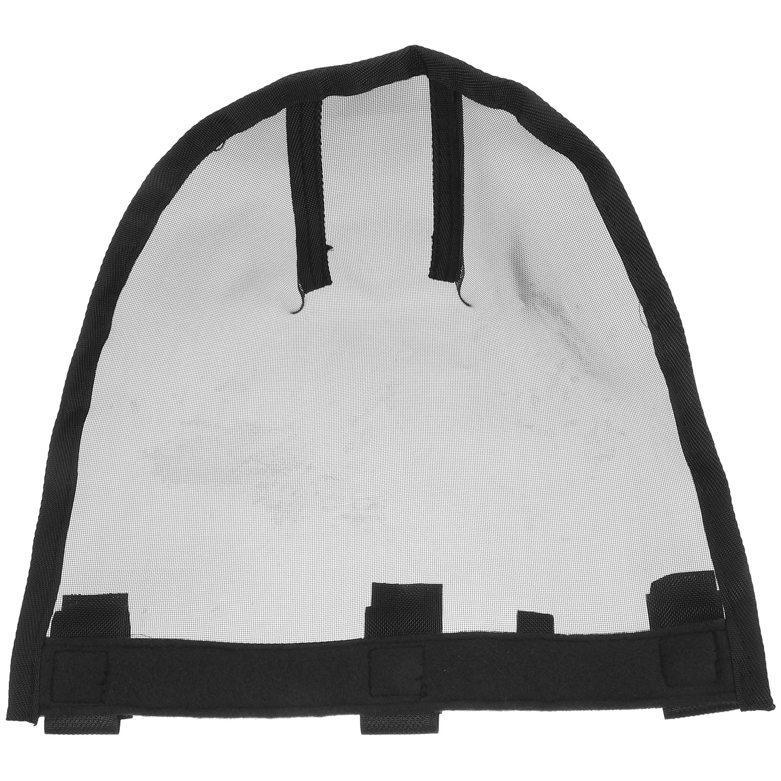 غطاء أنف حصان قابل للتنفس، شبكة أنف شبكية ناعمة ناعمة، درع حاجز الذبابة في الهواء الطلق لحماية حصان المزرعة، قناع حيوانات المزرعة #1