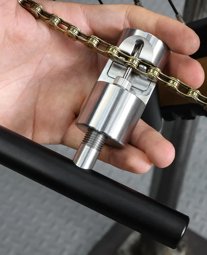 LEBYCLE Professio Fahrradkettenbrecher Fahrradketten-Schneidewerkzeug für Fahrradketten mit 1~12 Gängen, Werkzeug zum Ein- und Ausbau der Kette – Detail 11