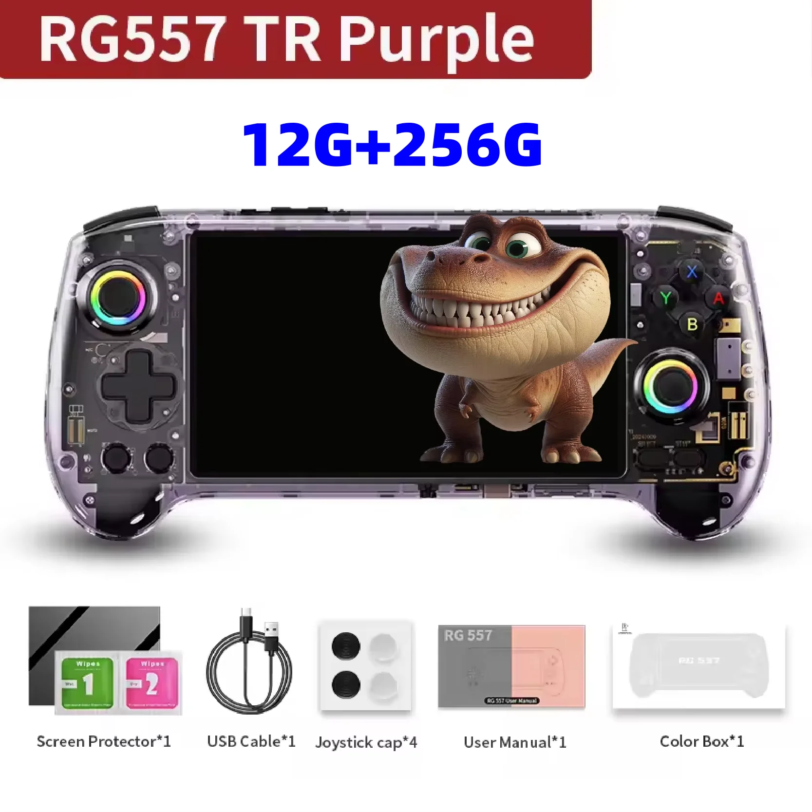 ANBERNIC RG557 Retro Handheld Game Video Player Console Android 14