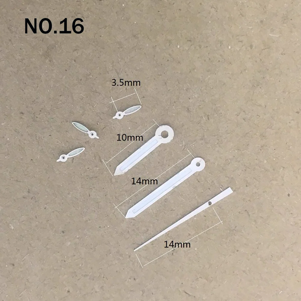 Watch Accessories Pointer Suitable for VD53 Quartz Movement Multifunctional Watch Hands Hour Minute Second 6-pin NO.12-17
