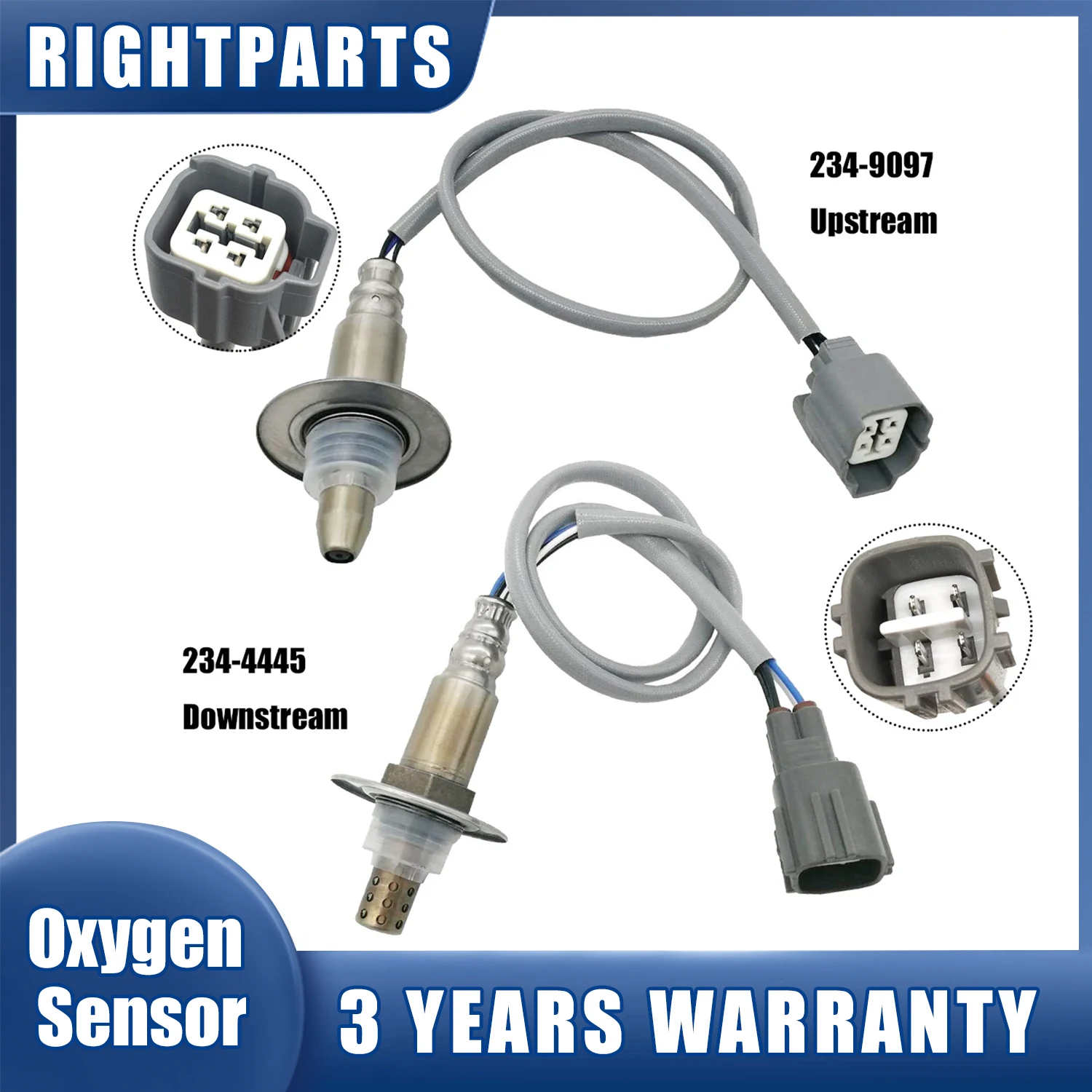 Upstream+Downstream Oxygen O2 Sensor 22641-AA540 22690-AA810 For Subaru Legacy Outback 2.5L 2010 2011 2012 234-9097 234-4445