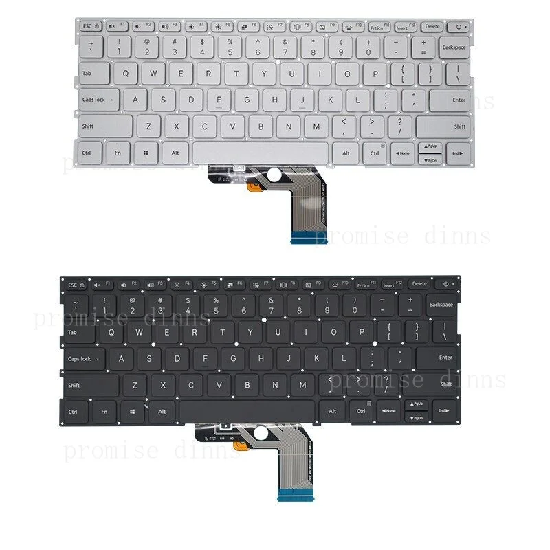M   for Xiaomi MI AIR 13.3 Inch 161301 TM1704 TM1703 TM1613R TM1604 US keyboard