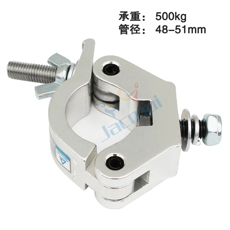 Support de Colliers de Serrage en Aluminium pour Tube de 500kg, 48-51mm