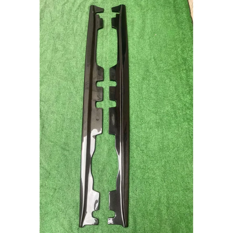 High Quality Ex Style Carbon Fiber Aerodynamic Extended Side Skirts Exterior Trim Fits 3 Series E92 E93 M3 Coupe view 2