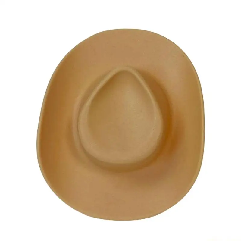 31BF Wedding Western Hair Accessory Cowboy Hats Hair Clip 19 Unique Color Option Bachelorette Party Headpiece for Women