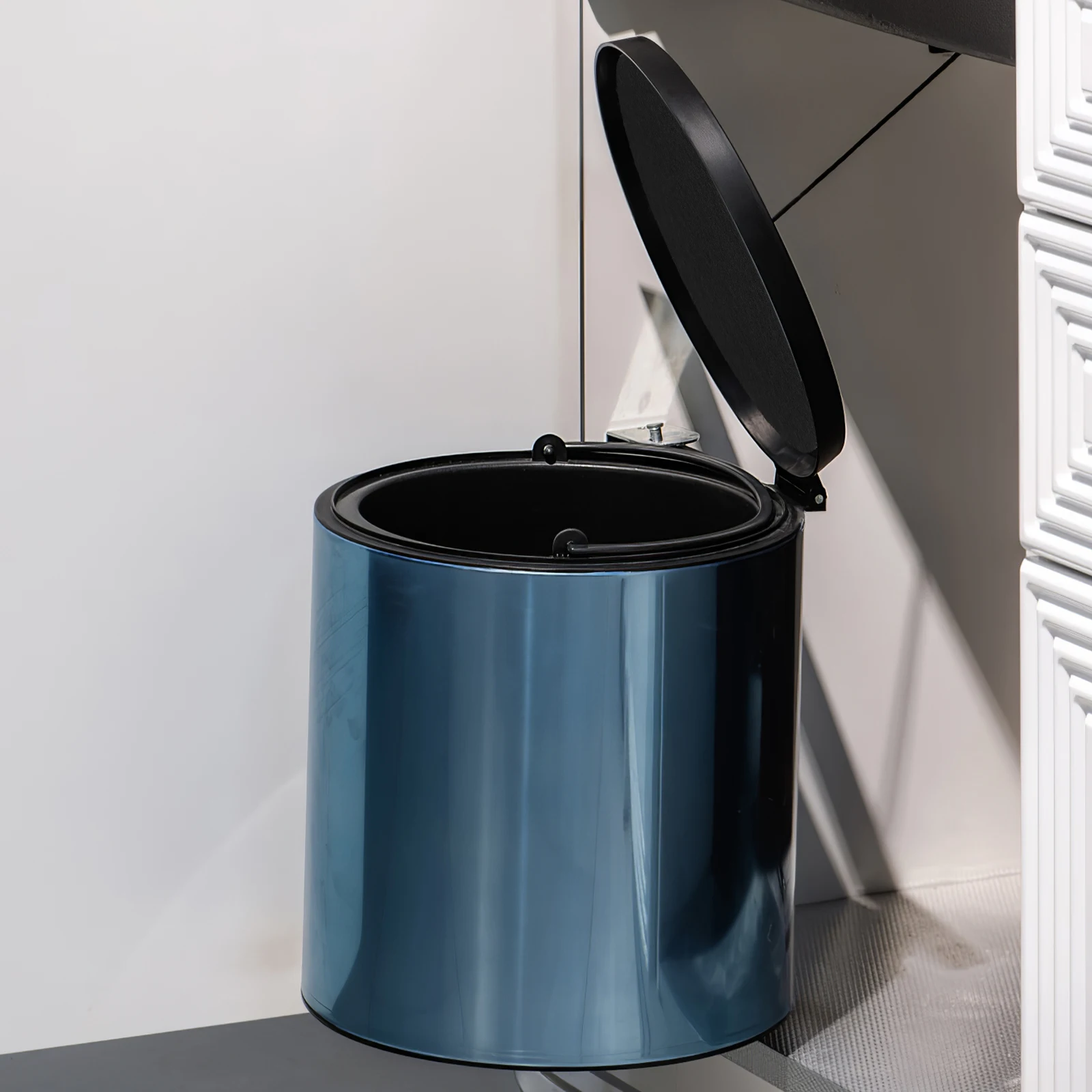 12 قطعة سلة المهملات مزيل الروائح الفحم السماد بن تصفية مستديرة القطن الإسفنج منصات القمامة يمكن رائحة آمنة للمنزل مكتب #1