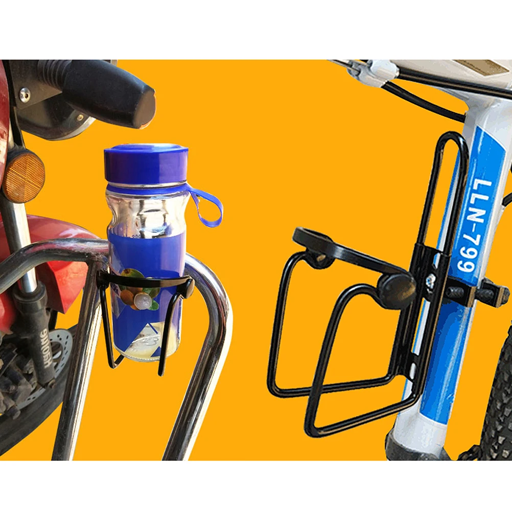 

2Pcs Premium Alloy Water Bottle Cage Sturdy Structure Portable Lightweight Suitable Most Bottles for Cycling Gifts