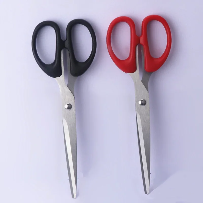 Stainless Steel Office Scissors Children's Scissors Handmade Paper Cutting Tools for Students Hand Tools Household Scissors