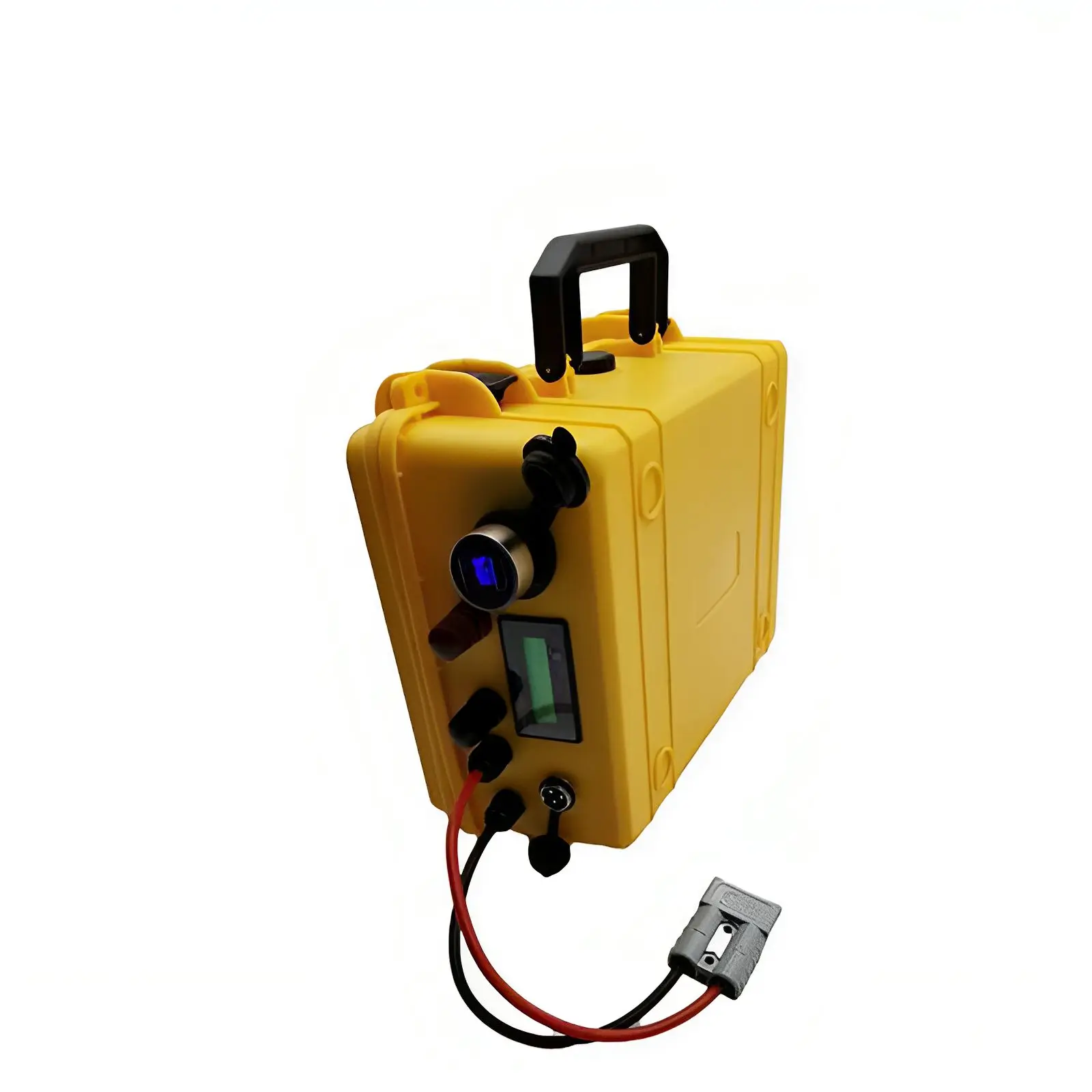 12 V 150 Ah 80 Ah LiFePO4-Batterie 12,8 V multifunktionaler tragbarer Koffer Camp Inverter Auto-Feuerzeug-Batterien Duty-Free