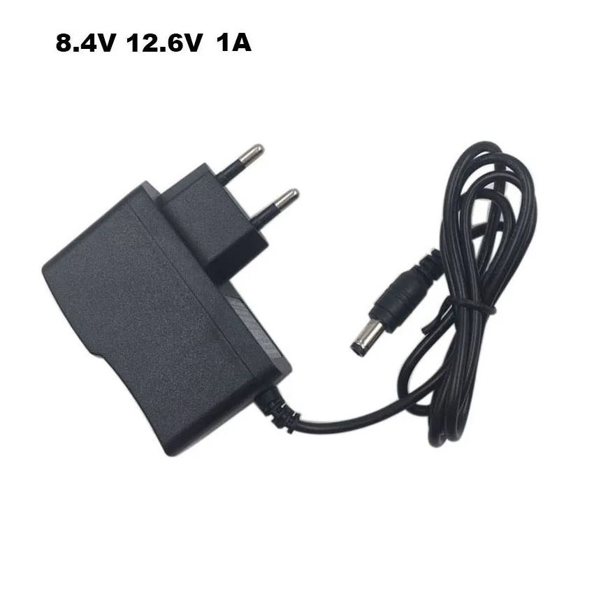8.4V 12.6V 25.2V 1A 1000MA Li-ion Charger for 2S 3S 6S 7.2V 7.4V 12V 21.6V Lipo Lithium 18650 Battery Charger