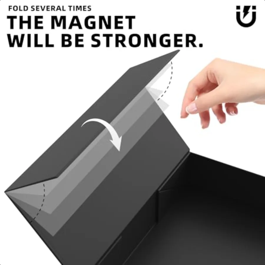 Confezione regalo 11,5 x 8,2 x 2,3 pollici Scatole regalo per regali Scatole regalo con chiusura magnetica con coperchi per regali Compleanno Gioielli di lusso