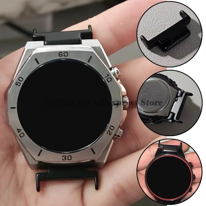 2pcs Plastic Quick Release Spring Bars Connectors 18mm To 20mm 14mm To 20mm for Xiaomi WatchBand Adapters Watch Repair Accessory