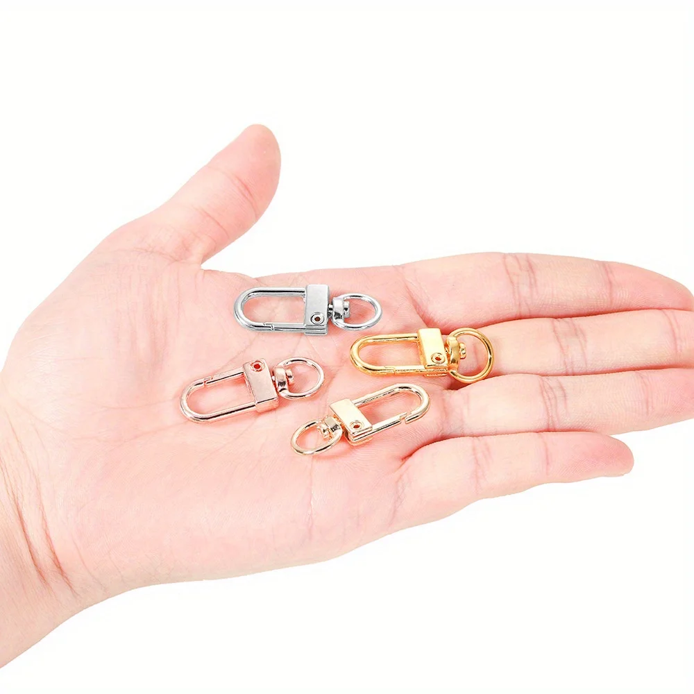 Metal DIY hook buckle hardware bag accessories key ring chain dog buckle door buckle alloy spring buckle