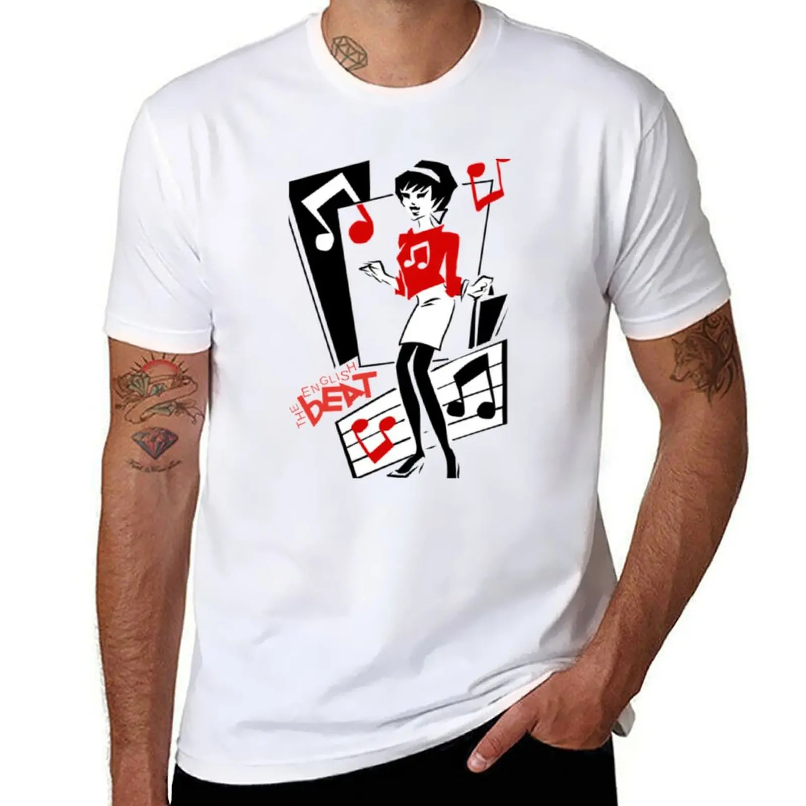 

English beat T-Shirt t shirts cotton 100% man t shirt designer man t shirt summer T-Shirt