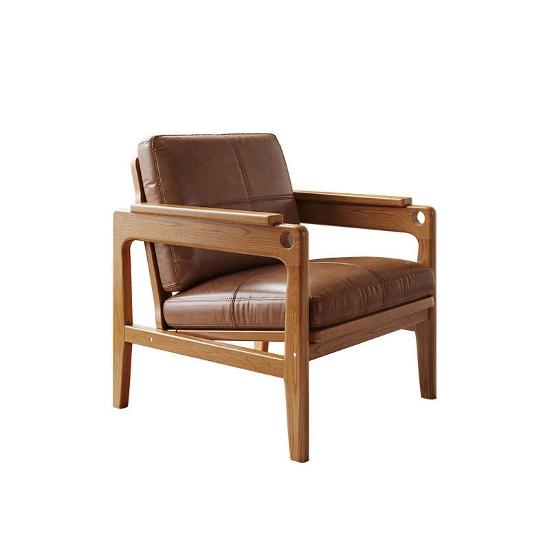 Simple single sofa special-shaped luxury lightweight modern negotiation chair suitable for dining room and living room