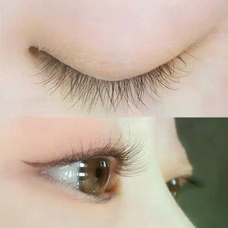 Eyelash Extension No 11 - 黒色の自己粘着式つけまつげ 優しい11-13MM DIYまつげエクステ アイメイク 接着剤不要 ナチュラルなつけまつげ