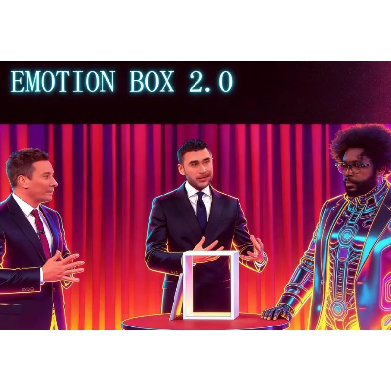 

Деррен Браун EMOTION BOX 2.0 - Фокус с эмоциональным предсказанием, ментализм, магический трюк, иллюзия для сцены и крупного плана, гиммик, для профессиональных фокусников