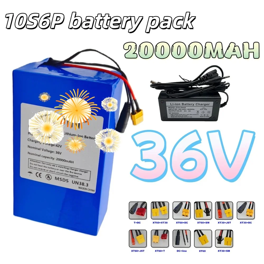 

High Capacity 36V 20Ah 10S6P Lithium Dragon Battery Rechargeable for E-Bike Wheelchair Scooter Electric Vehicle Battery