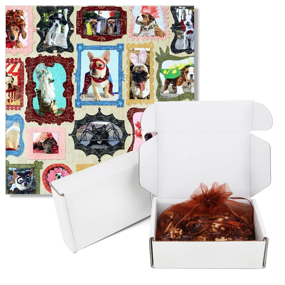 3D madeira Animal Jigsaw Puzzle para crianças