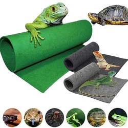 Reptile Carpet Pet Lizard Turtle Snake Horned Frog Bearded Dragon Fish Tank Soft Mat Liner Water-absorbing Moisturizing Carpet