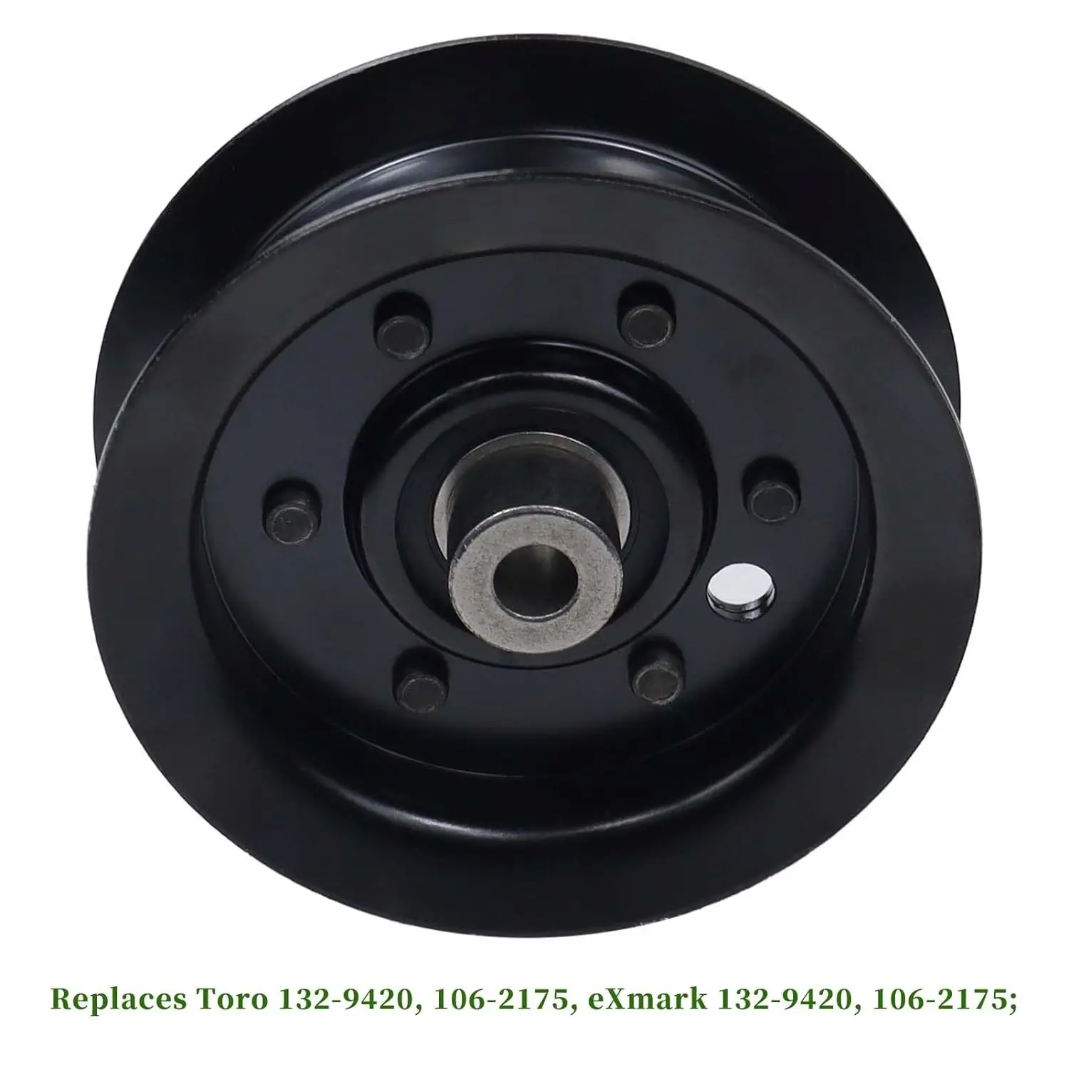 106-2175 Idler Pulley Replaces Toro 106-2175 Pulley, Toro 132-9420 Flat Idler Pulley, Lawn Boy 106 2175, 132 9420