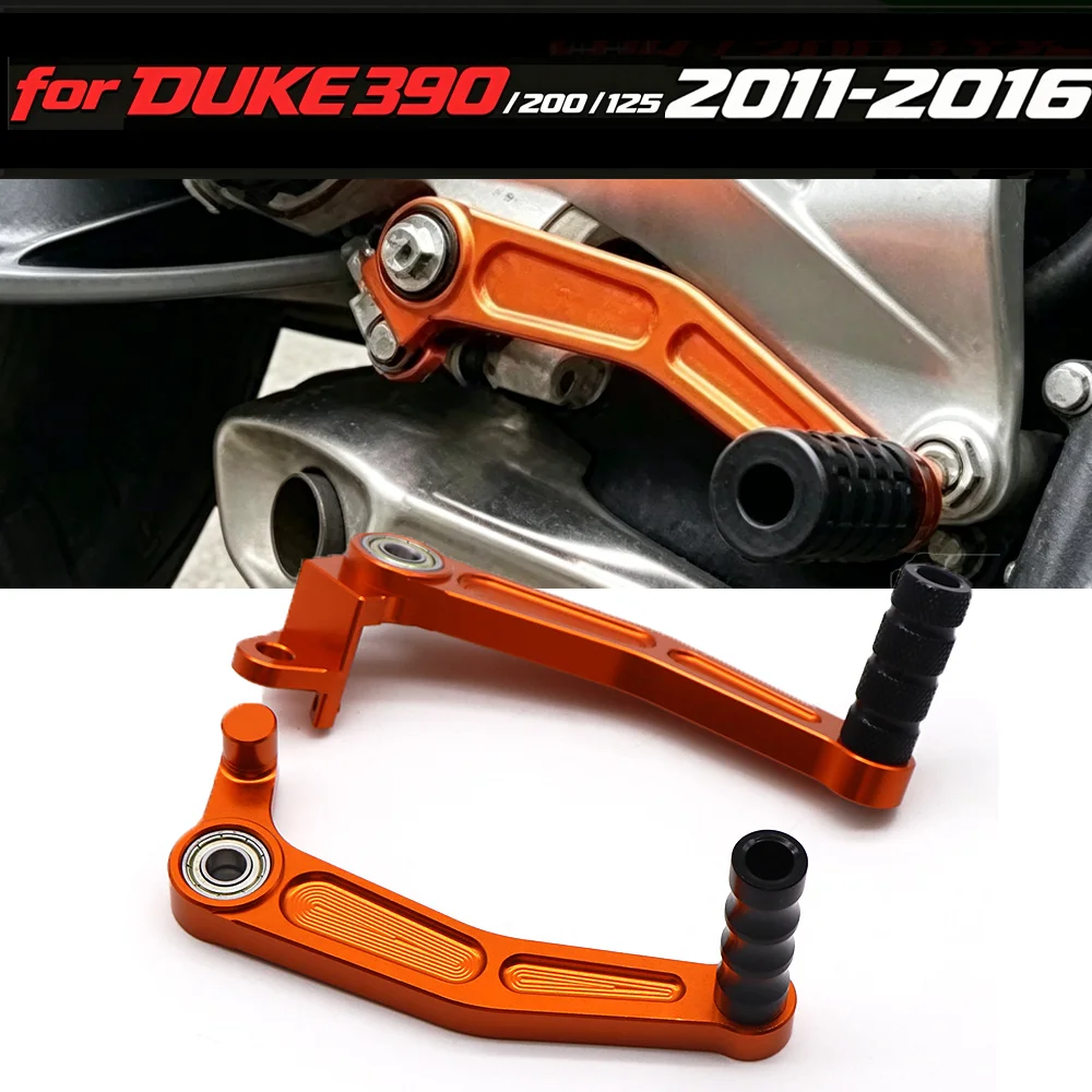 Palanca de Freno de Pie y Palanca de Cambios CNC para Motocicleta K-TM Duke 390 200 125 RC390 RC200 RC125 2011 2012 2013 2014 2015 2016