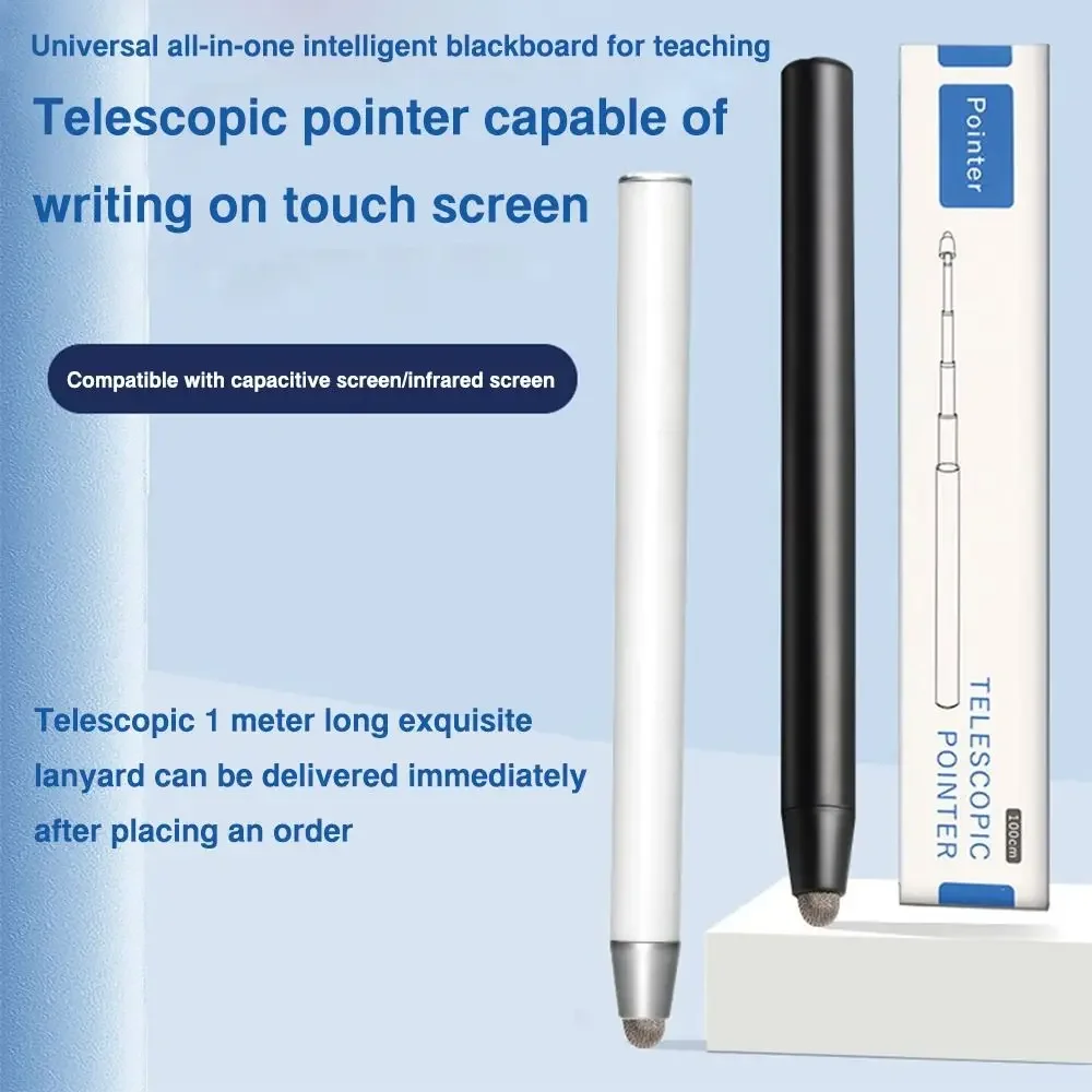 Teaching Tools Retractable Teaching Stick PPT Presentation Educational Equipment Whiteboard Pointer Pen Extendable