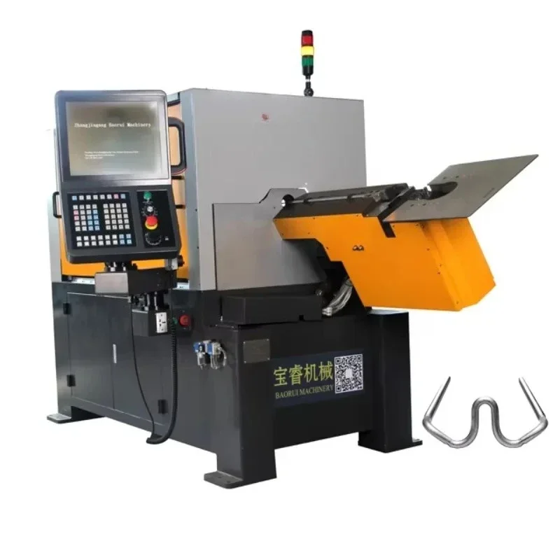 

Manufacture Sells BR408CNC 3D/2D 3D 5 Axis 3 -8.0mm Wire Rod Steel Bar Spring Forming CNC Wire Bending Machine