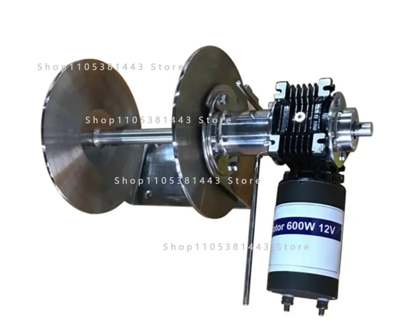 

12/24v Motor 600W Max. Load 190 Kg Rope Size 12 Mm Customizable DC Electric Winch Anchor Winch