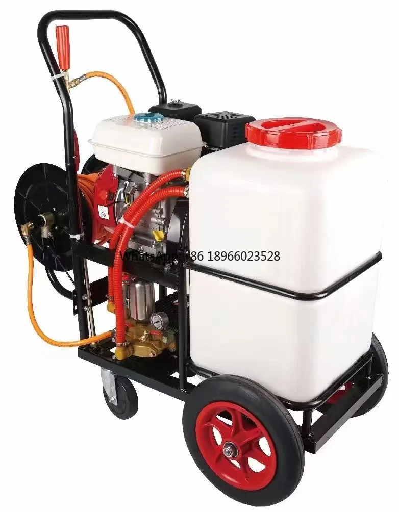 

60L Agricultural Gasoline engine power sprayer HL-60L Farm Pump spray with High pressure hose