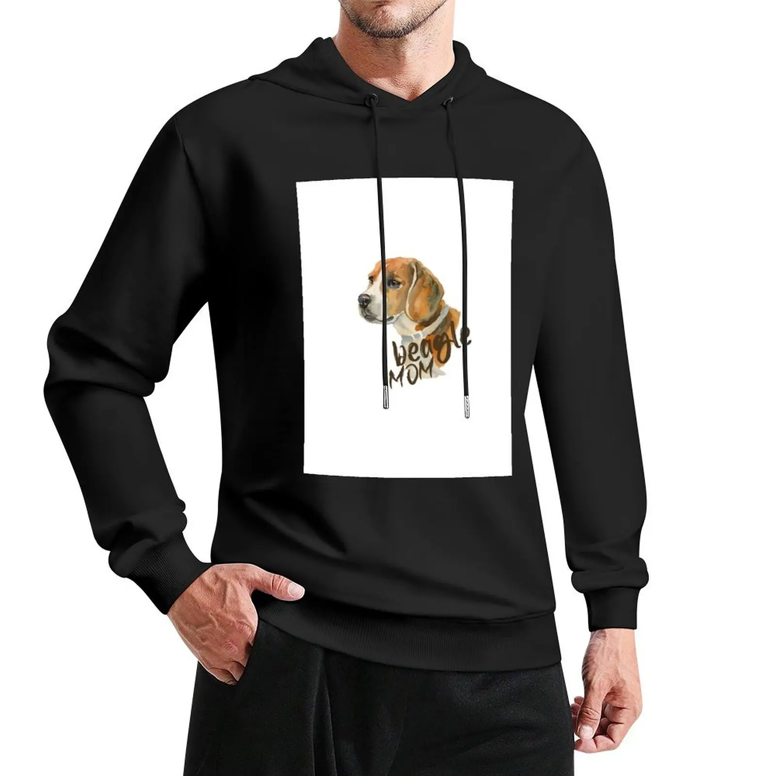 

beagle mom Pullover Hoodie mens designer clothes autumn winter clothes new in hoodies