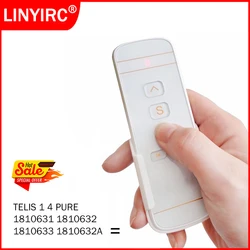 Yinuogo Telis 1 4 Pure 433.42MHz 5 Channel Remote Control Curtain Controller Replacement 1810633 1810632 1810632A 1810631