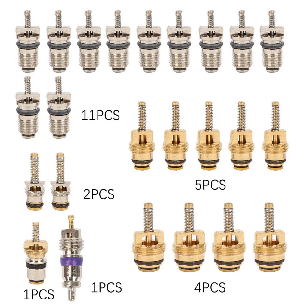 Metal Valve Core For Car Air Conditioning - Replace And Maintain With Ease Conditioning Valve Core Car Tire Assortment
