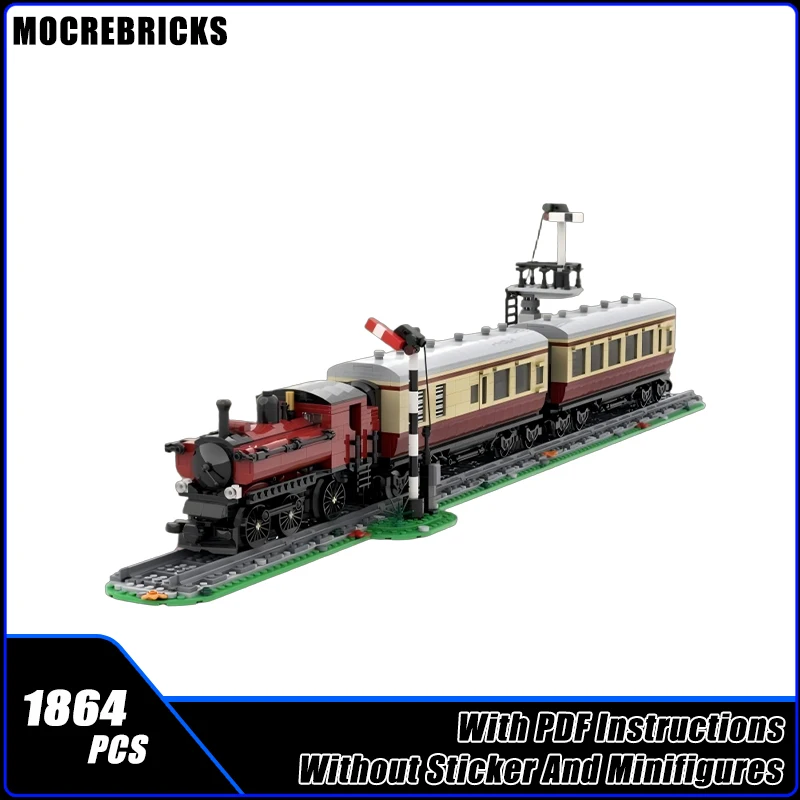 

MOC 5700 Iocomotive для великой западной железной дороги в Англии, грузовой поезд, строительные блоки, модель, кирпичи, игрушки для мальчиков, рождественский подарок