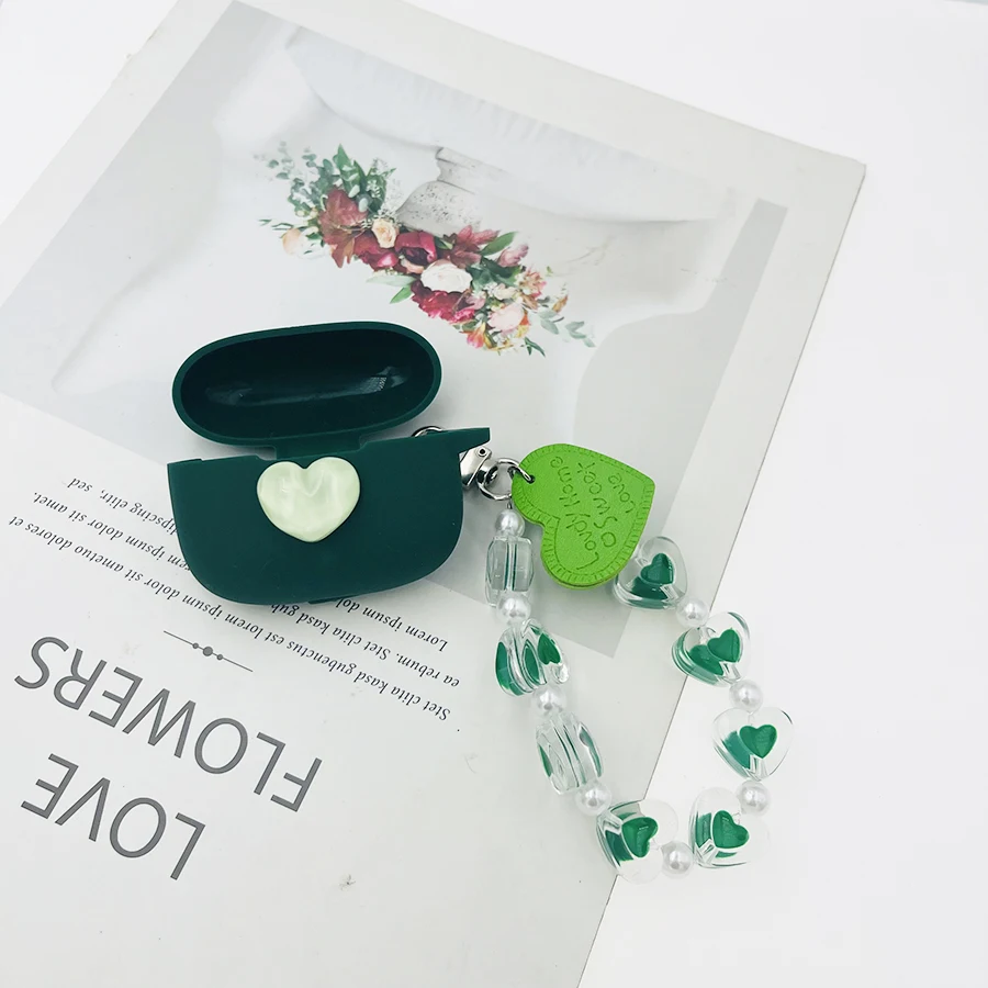 غطاء سماعة أذن على الموضة لهاتف HONOR Choice Earbuds X7 Lite /LCHSE X7Lite X7e /TiinLab S7 X7i حافظة من السيليكون مع غطاء مفتاح #5