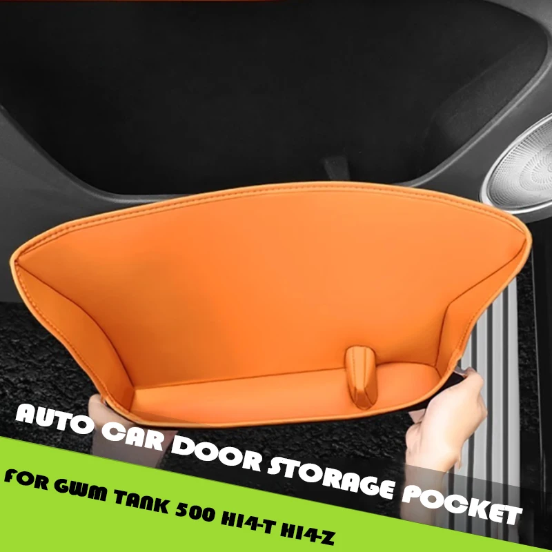 

Auto Car Door Storage Pocket Fit for GWM Tank 500 Hi4-t Hi4-Z Modified Car Tailgate Storage Pocket Car Interior Upgrade Parts