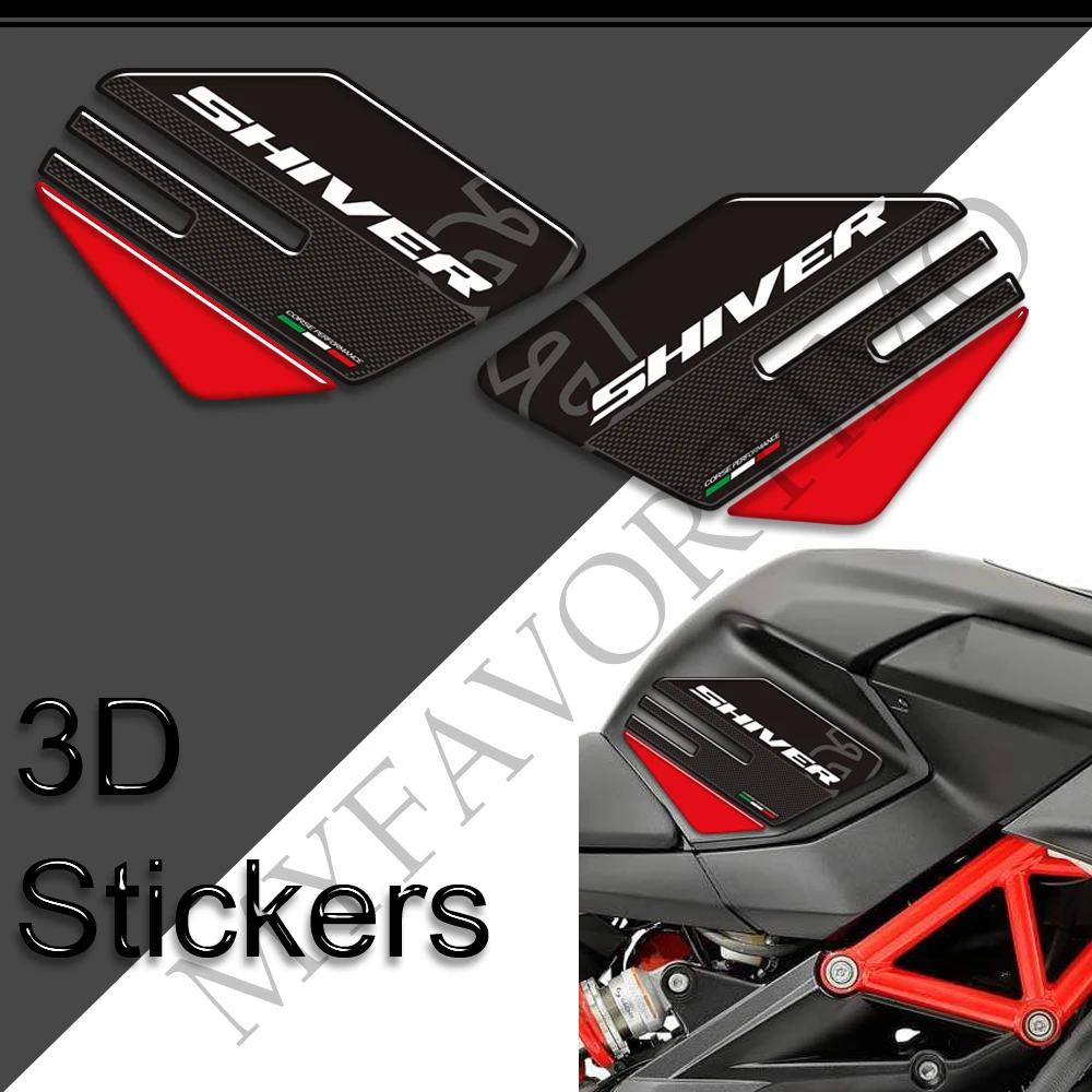 For Aprilia SL 750 900 Shiver Motorcycle Tank Pad TankPad Grips Gas Fuel Oil Kit Knee Stickers Decals Protector