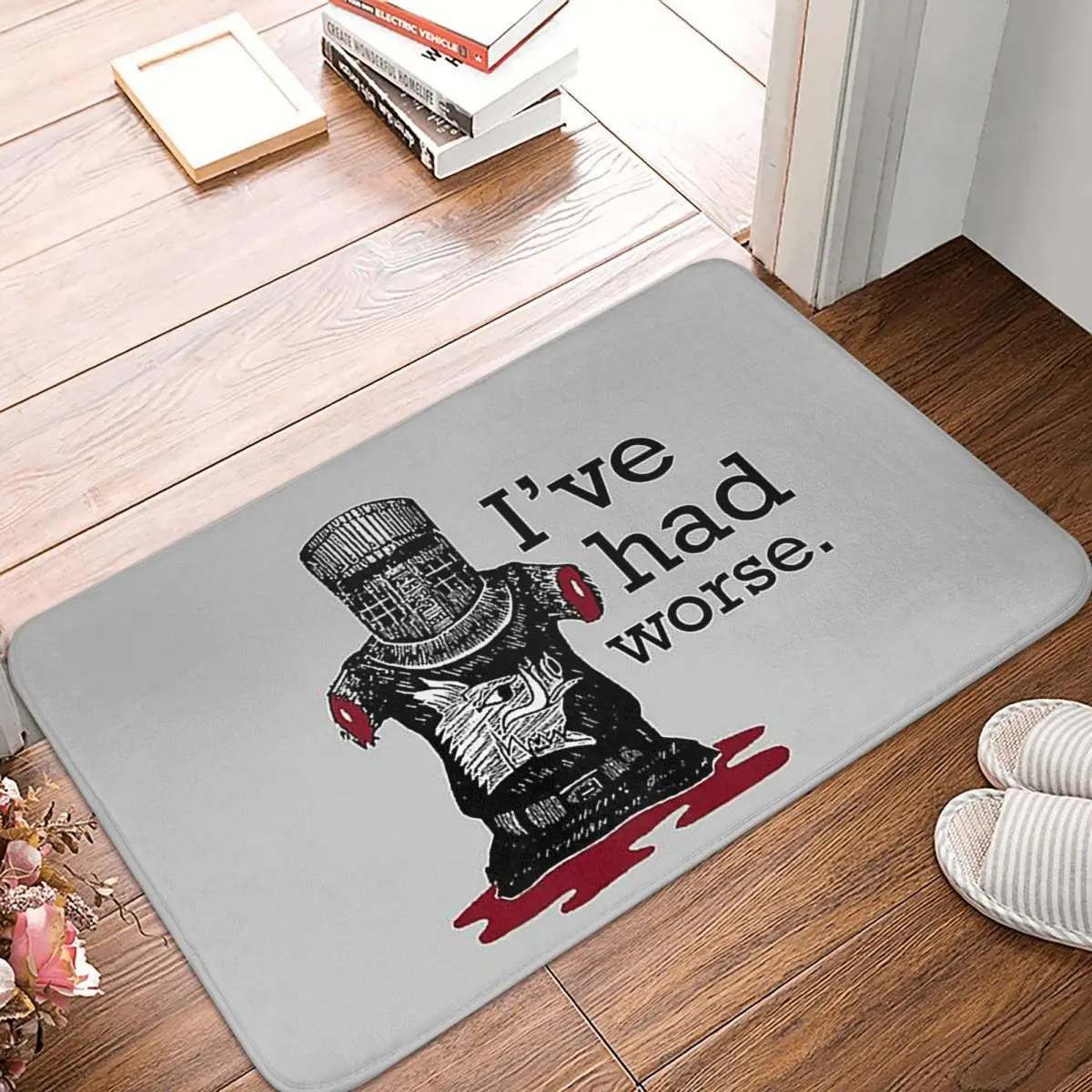 Monty Python I've Had Worse Non-slip Doormat Floor Mat Carpet Rug for Kitchen Entrance Home Bathroom Living room Footpad Mats