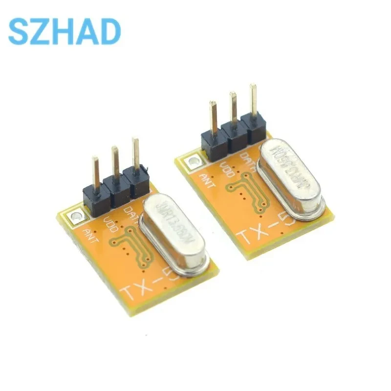 1.8-3.6V Fonte de Alimentação ASK 315MHZ 433MHZ Módulo Transmissor Receptor Sem Fio