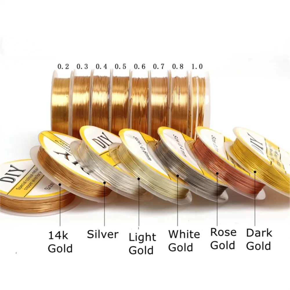 Brass Copper Wire for DIY Jewellery Making
