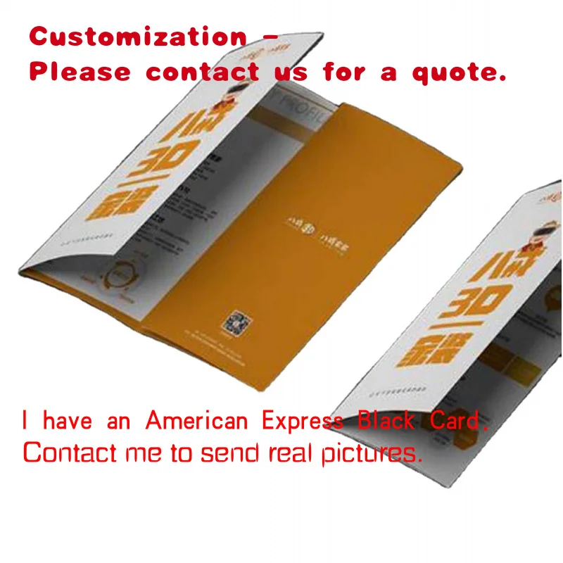 

custom.Customization Made Digital Printing All Paper Advertisement Trifold Brochure Printing Pamphlet