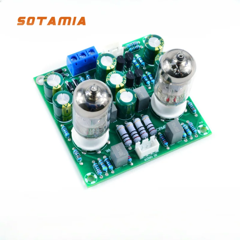 

SOTAMIA 6J1 Tube Preamp Amplifier Board HiFi Tube Preamplifier Bile Buffer Auido Amp DIY Speaker Sound Amplicador Home Theater