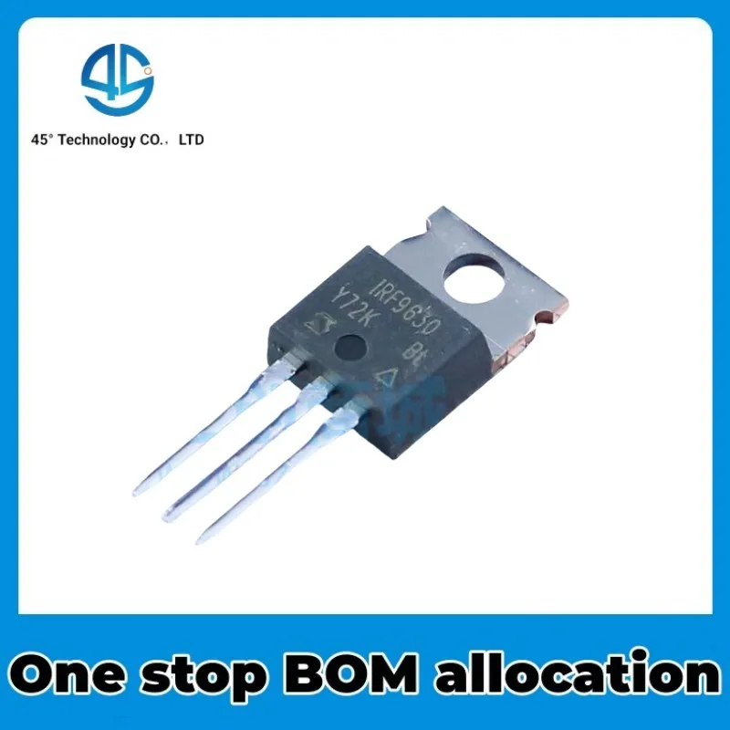 Transistor de efecto de campo en línea MOSFET, nuevo Chip IC Original, IRF9630PBF TO-220 P, Canal 200v-6. 5a, 10 piezas