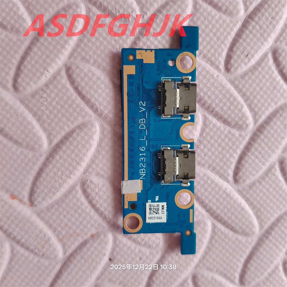Laptop USB Board for Lenovo Yoga Duet 7-13IML05 82AS 5C50S25088 NB2316 NB2316AA NB2316-L-DB-V2 TEST OK