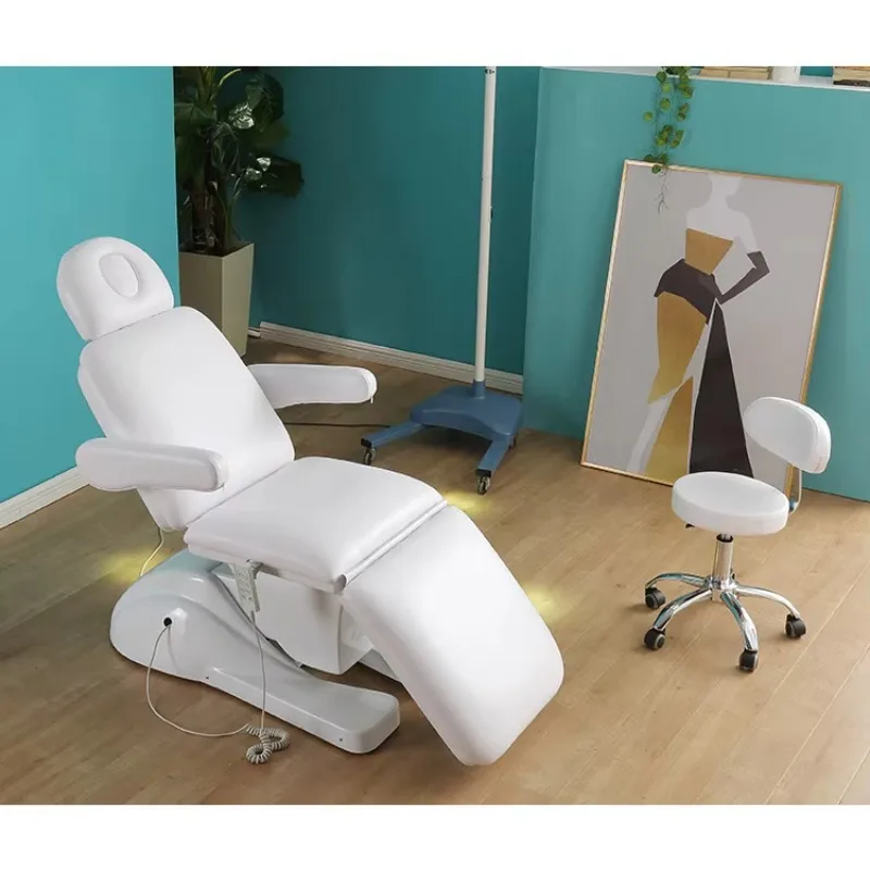 New Arrive Comfortable Electric Massage Tables Lash Cosmetic Bed Salon Electric Beauty Facial Bed