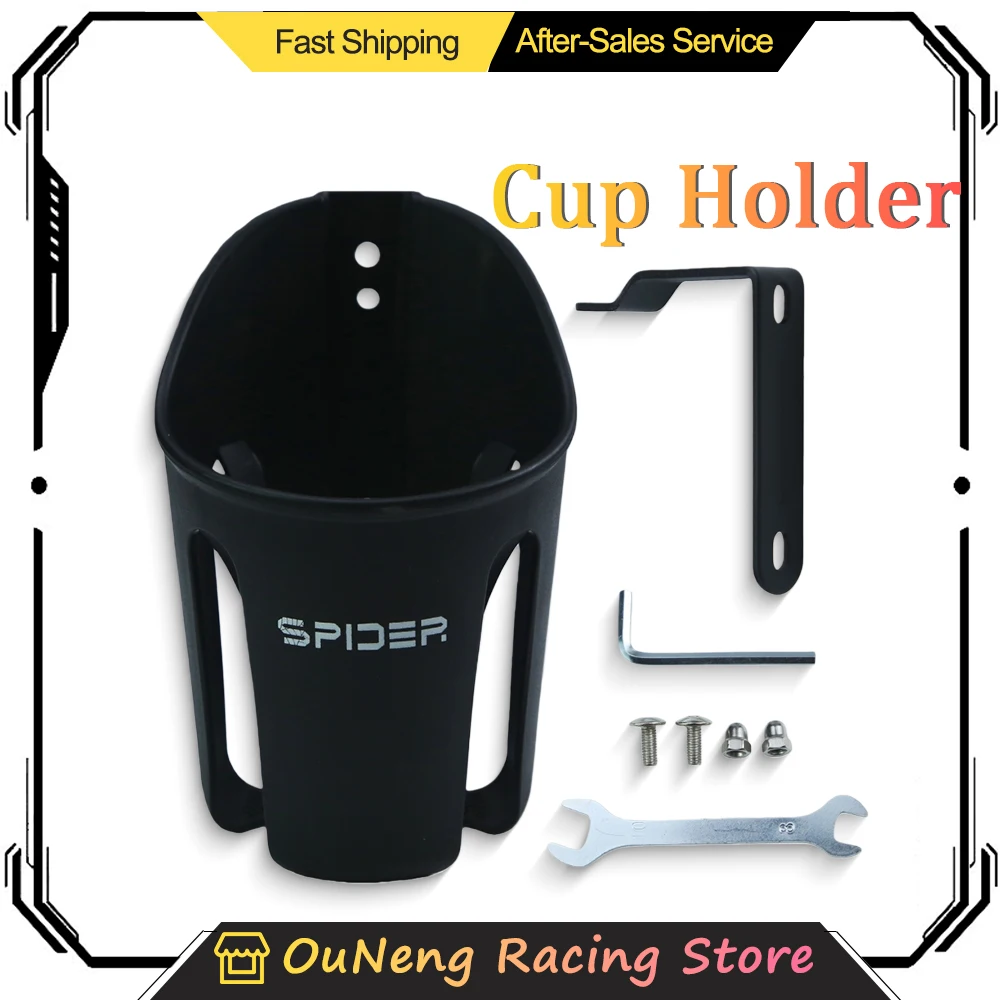 

Motorcycle Drink Cup Holder Bike Water Cup Beverage Bottle Stand Bottle Cage Universal Modification Accessories
