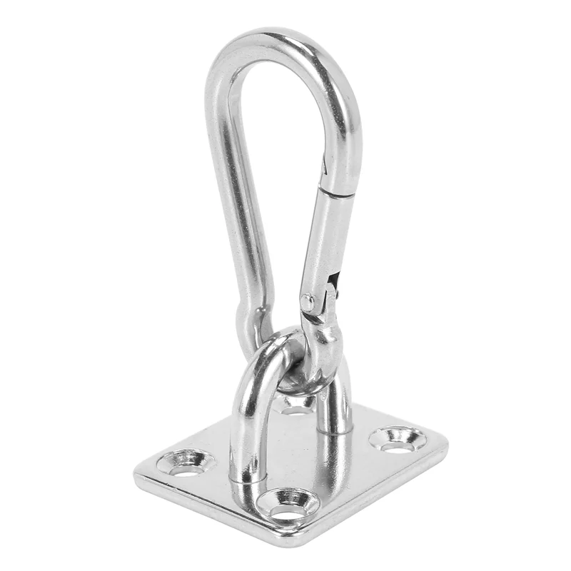 

20 Sets Of Suspended Ceiling Wall Mount U-Shaped Hooks Stainless Steel Heavy Duty Multi-Function Hammock With Hook