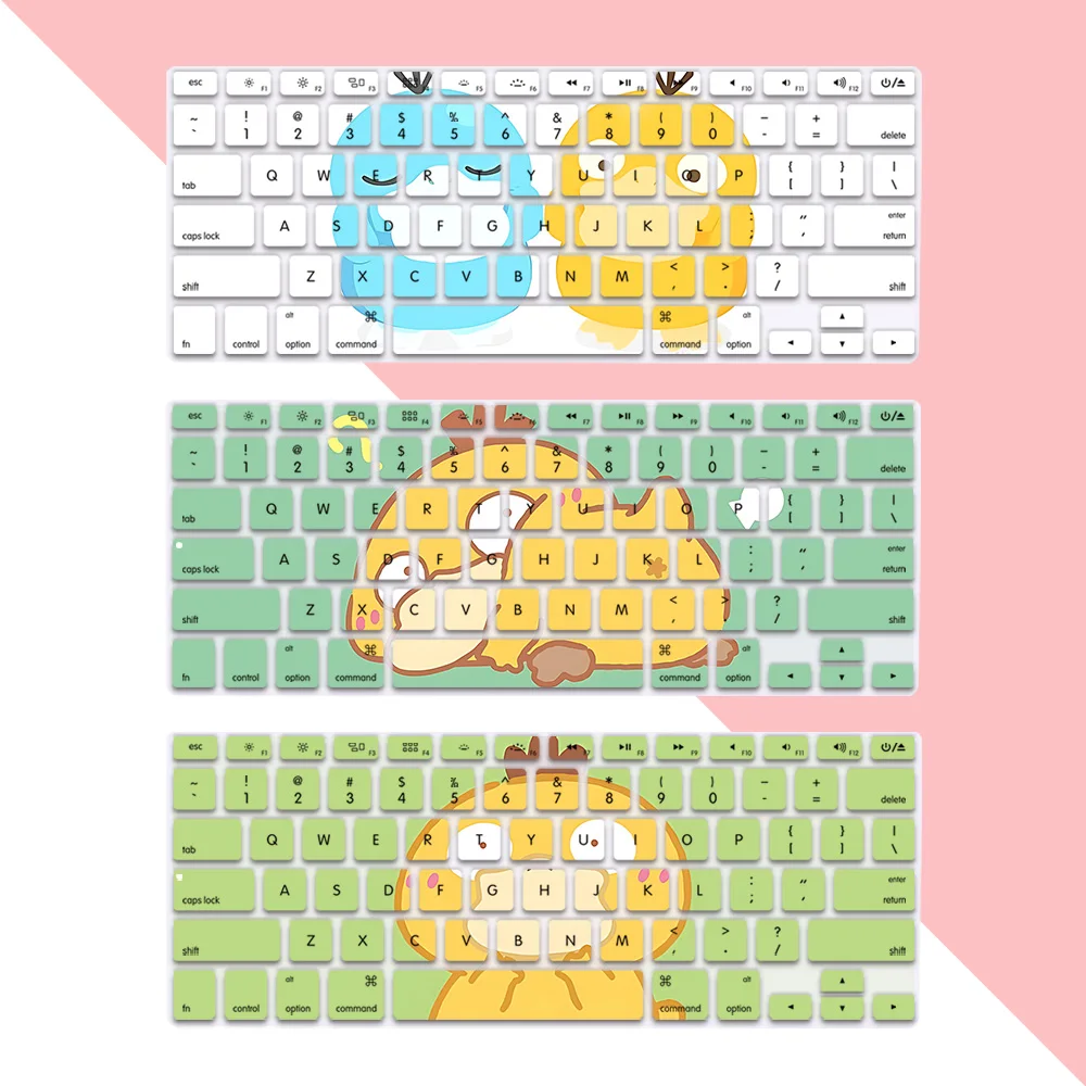 Psyducks US Layout Soft Silicone Keyboard Cover for Macbook pro A1278  A1286 Retina A1425  A1502  A1398 Air A1369  A1466