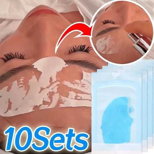 Mascarilla Facial de proteína de colágeno hidrolizado, papel iluminador, antiarrugas, hidratación profunda, relleno Facial Soluble, reafirmante, cuidado de la piel