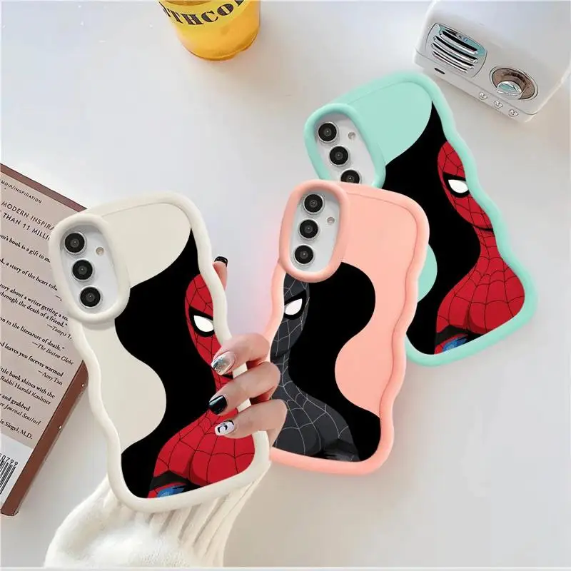 Marvel Sipider Man Case for Samsung Galaxy A51 A21s A11 A05 A04e A03 A50 A14 A13 A15 A12 A20 A30 A50s A02 Silicone Shell